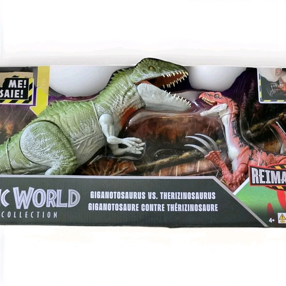 2025 Jurassic World Legacy Collection‎ Giganotosaurus vs Therizinosaurus 2 Pack